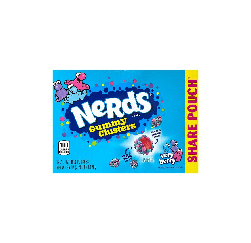 NERDS 3oz12CT RAINBOW