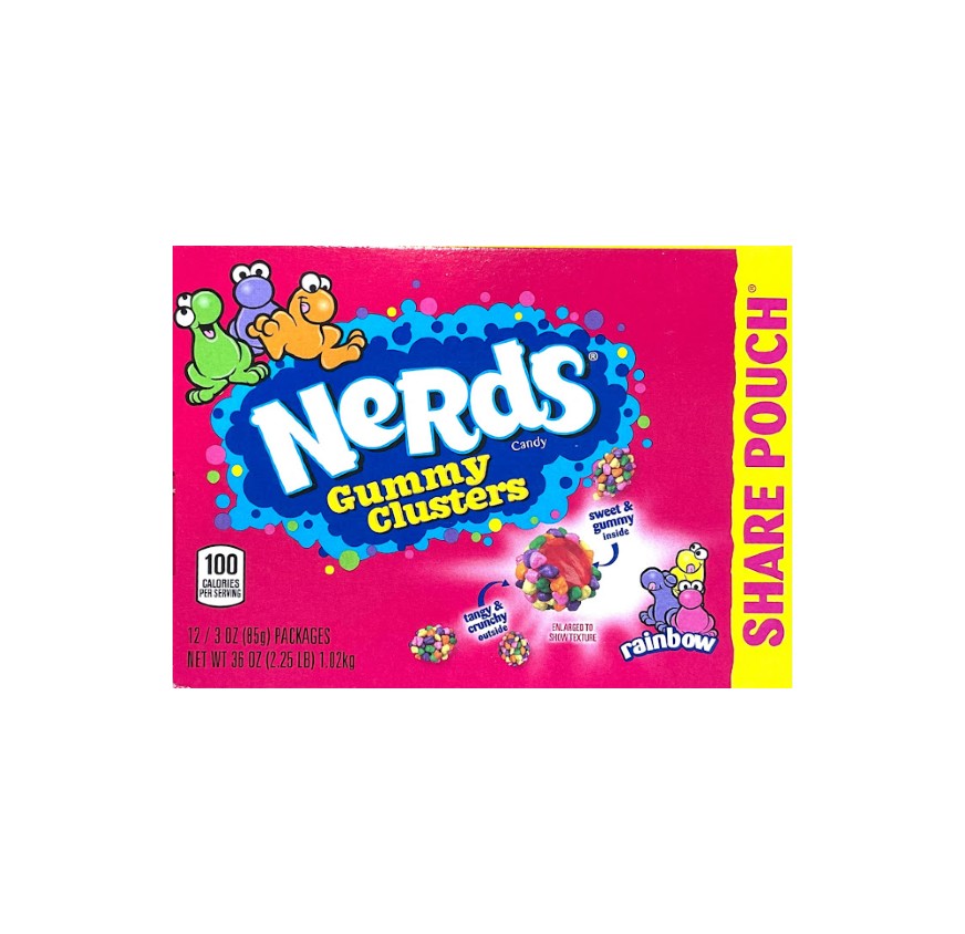 NERDS 3oz12CT RAINBOW