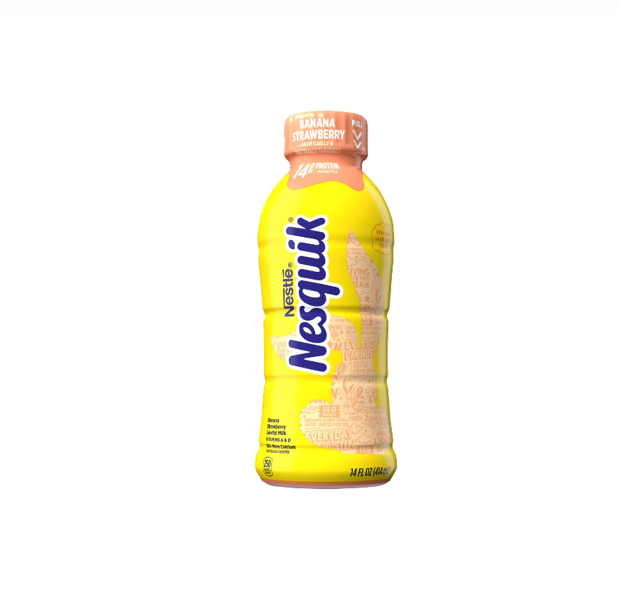 NESQUICK BANANA/STRAW 12CT