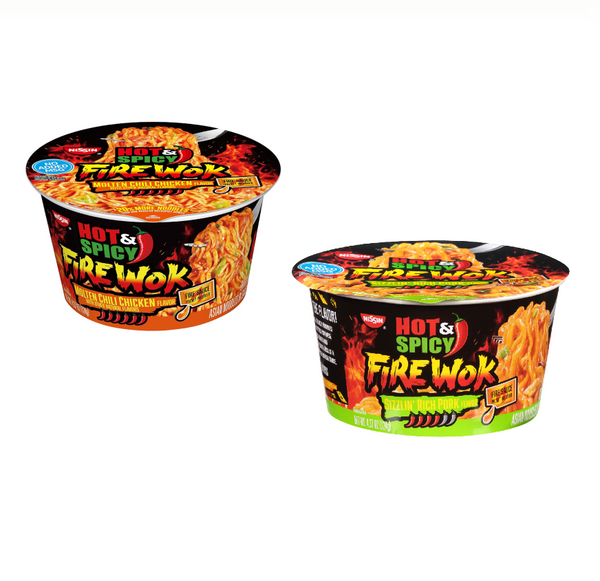 NISSIN BOWL FIREWOK SHRIMP 6CT