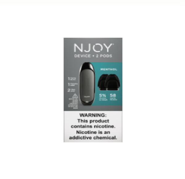NJOY DEVICE $ 2POD MENTHOL 5CT