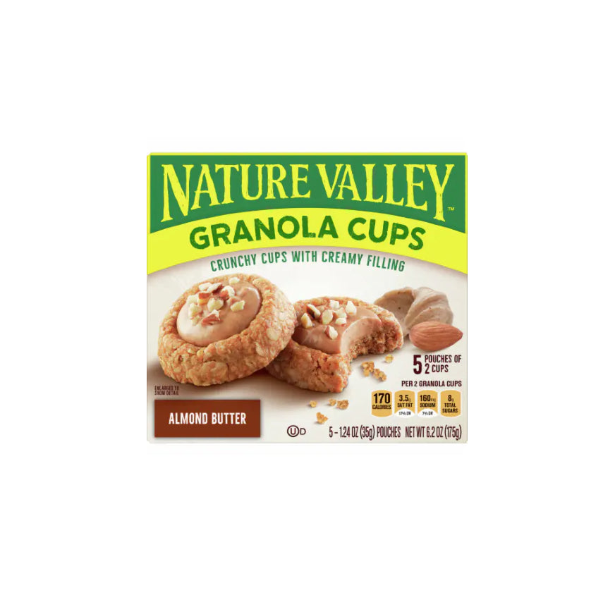 NV GRANOLA CUPS ALMOND BUTTER