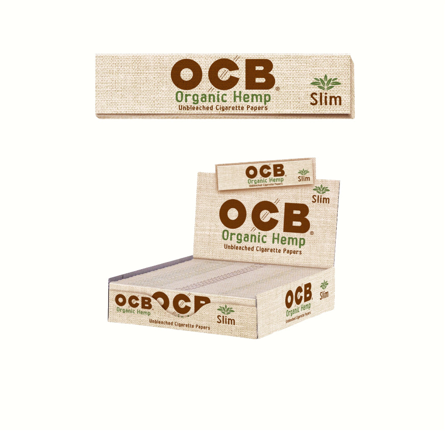 OCB SLIM ORG HEMP PAPER 24CT