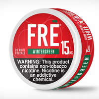 FRE NICOTINE PCH WINTERGRN15MG
