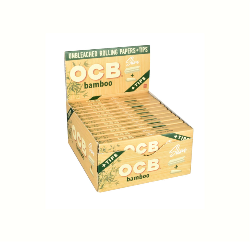 OCB BAMBOO PAPER 1-1/4 W/TIPS