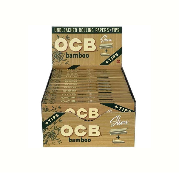 OCB BAMBOO SLIM PAPER W/TIPS