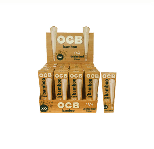 OCB HP BAMBOO CONE1 1/4 6/32CT