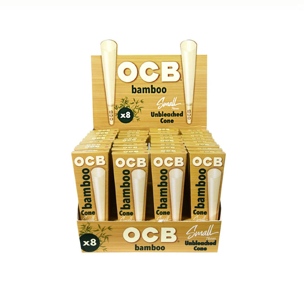 OCB HP BAMBOO CONE MINI 8/32CT