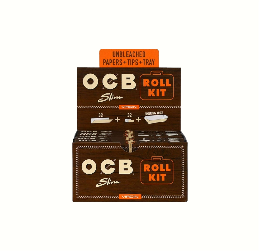 OCB VIRGIN ROLLED TIPS 20CT