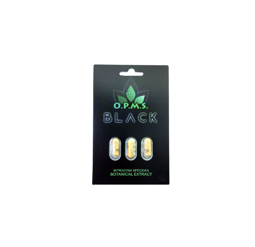 OPMS BLACK 3PK/10CT CAPSUL