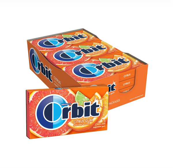 ORBIT CITRUS REMIX -12CT
