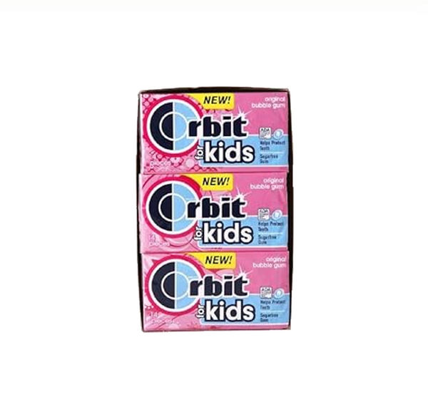 ORBIT FOR KIDS- BUBBLE GUM 12C