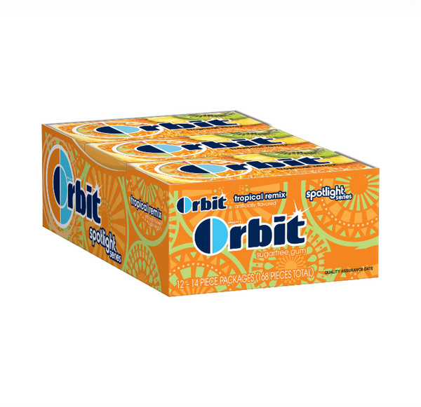 ORBIT TROPICAL REMIX 12CT