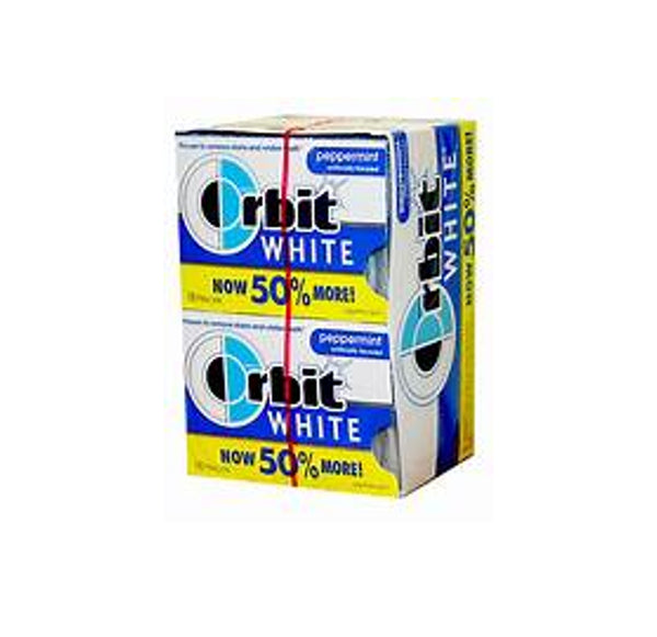 ORBIT WHITE 50% MORE 8CT- PEPP