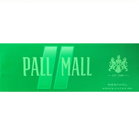 PALL MALL GREEN 100 BOX