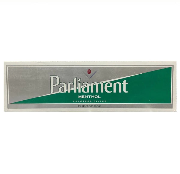 PARLIAMENT WHITE MENTHOL BOX