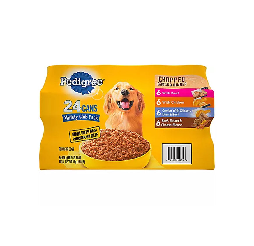 PEDIGREE 13.2OZ MIX 24CT