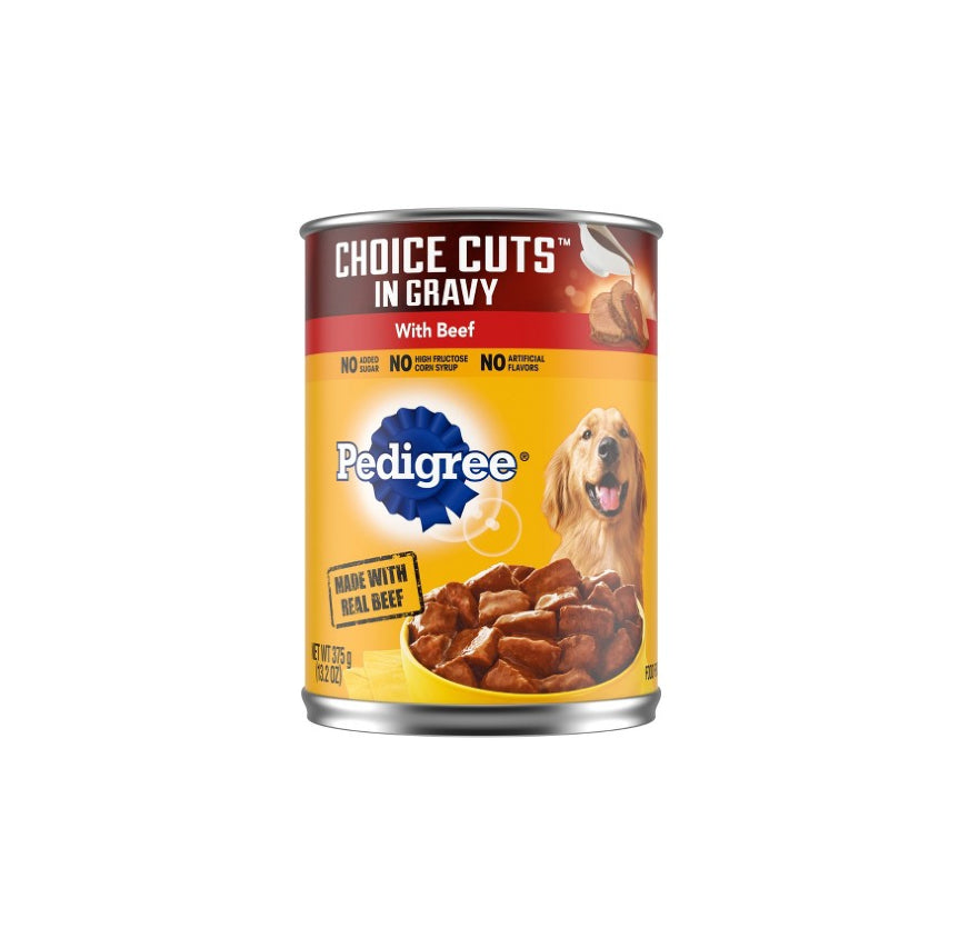 PEDIGREE DOG 13.2OZCHOICE BEEF
