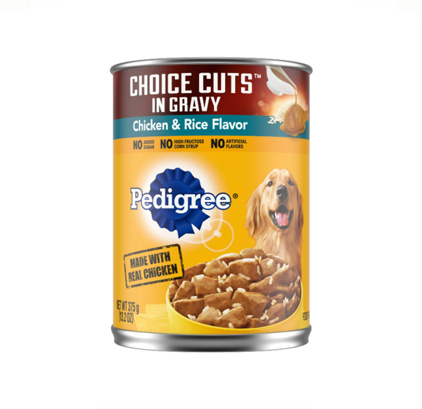 PEDIGREE IN GRAVY CH RICE FLV
