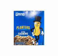 PLANTERS-- SALTED CASHEWS 18-1