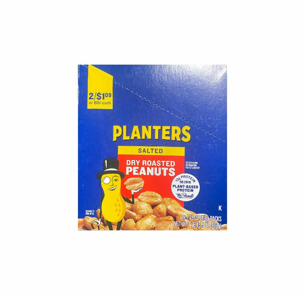 PLANTERS - dry rosted PEANUTS-