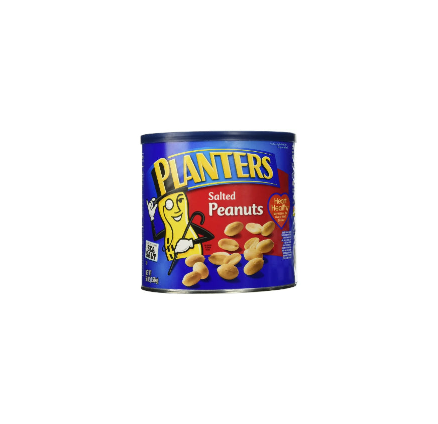 PLANTERS SALTED PEANUT TUBE 3.