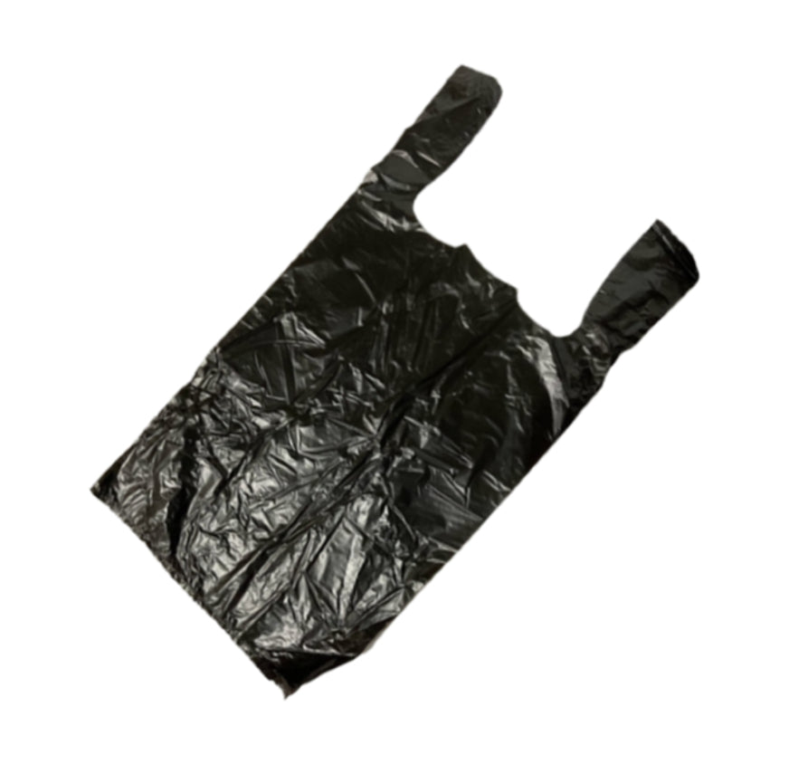 PLASTIC BLACK LG 1/6 500CT