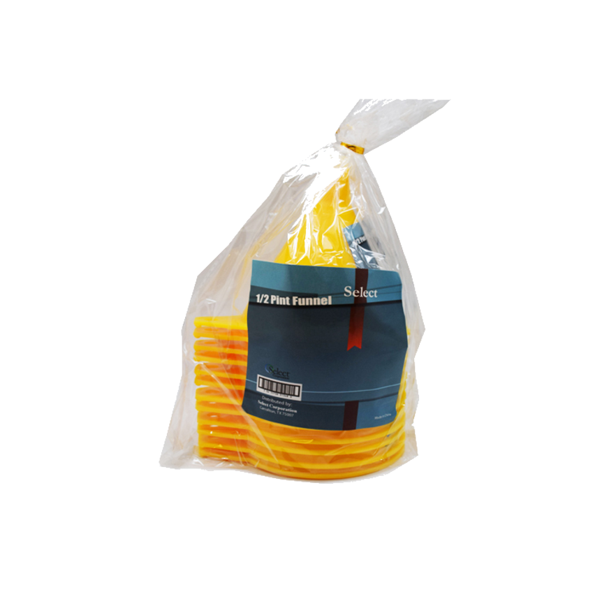 PLASTIC FUNNEL 1 PINT 12CT