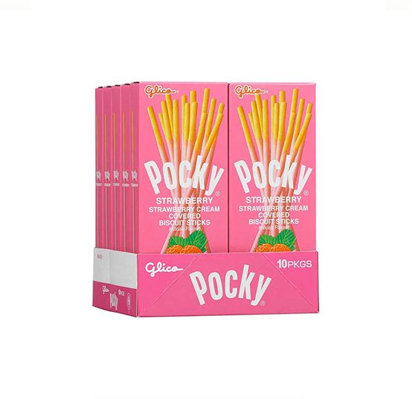 POCKY STRAWBERRY  10CT