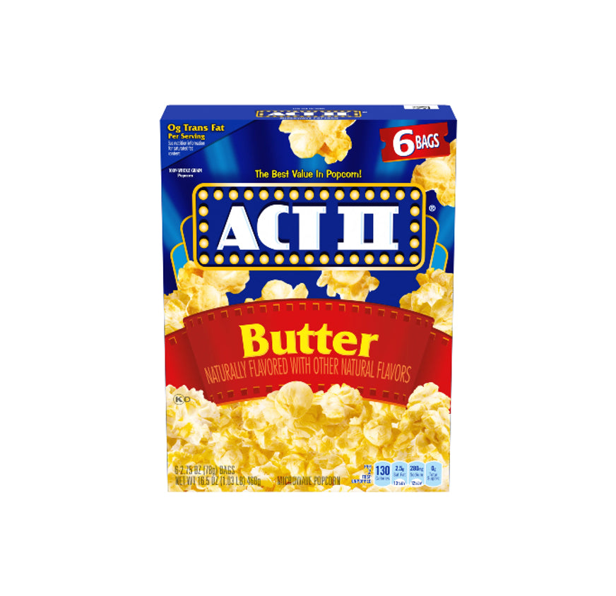 POPCORN BUTTER 28/4.81LB ( BLU