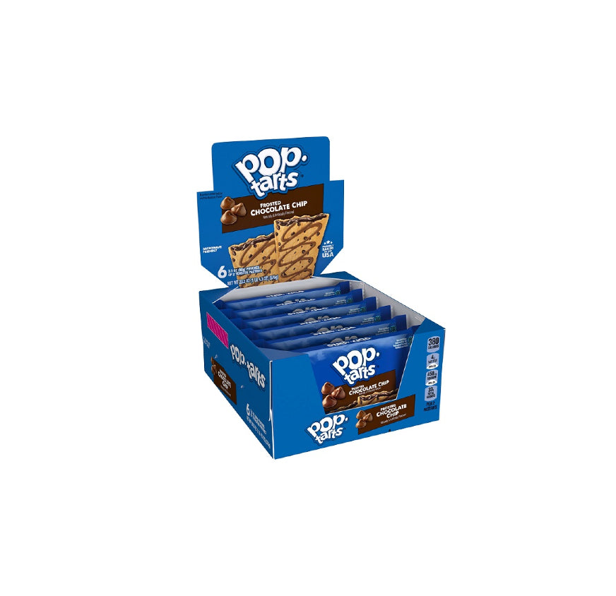 POPTARTS - CHOCOLATE CHIPS 6CT