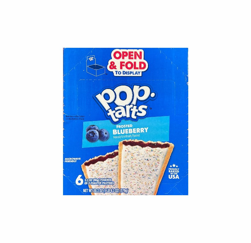 POPTARTS - BLUEBERRY 6CT *11/1