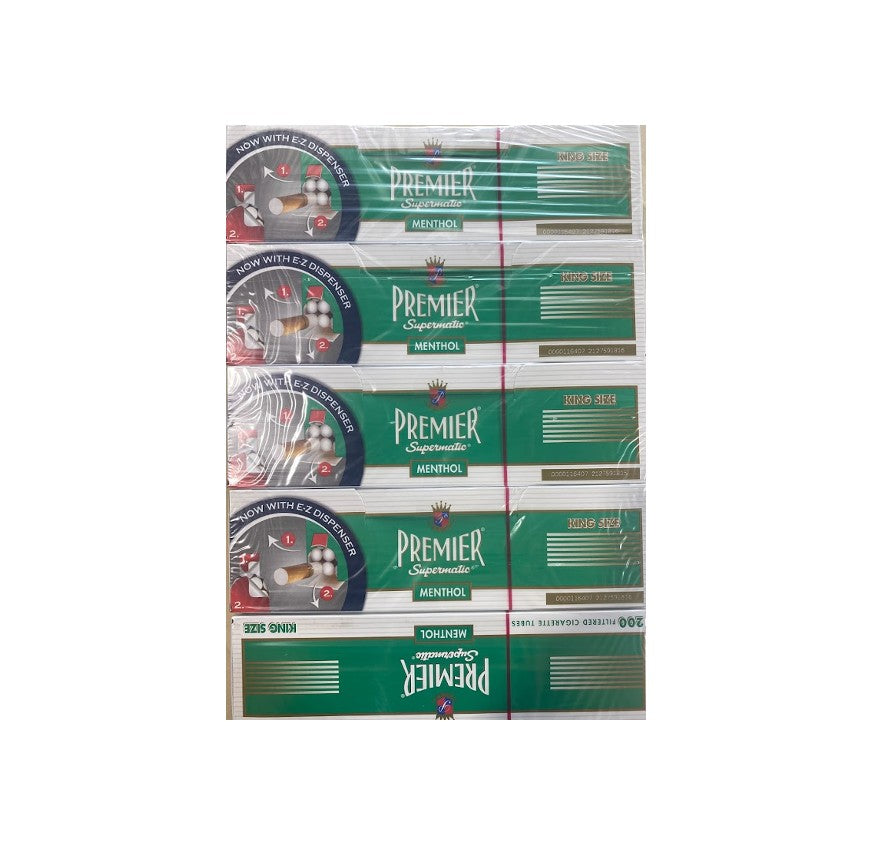 PREMIER TUBE MENTHOL KING 5/20
