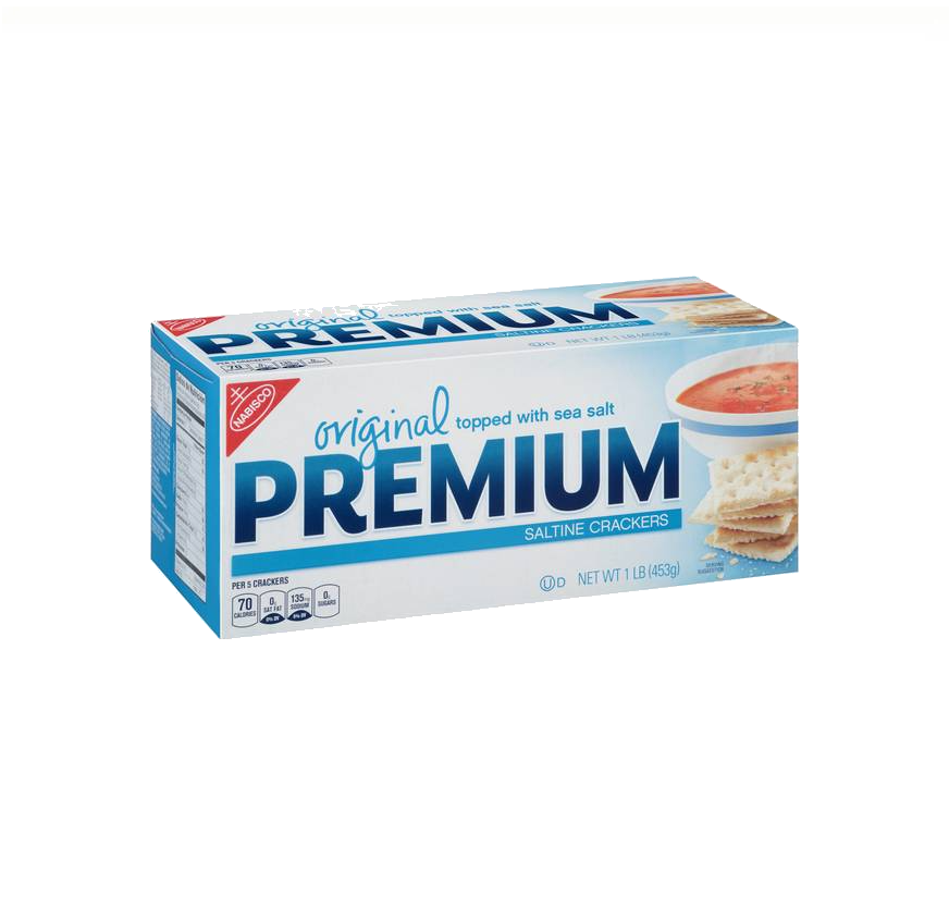 PREMIUM CRACKERS1LB BOX