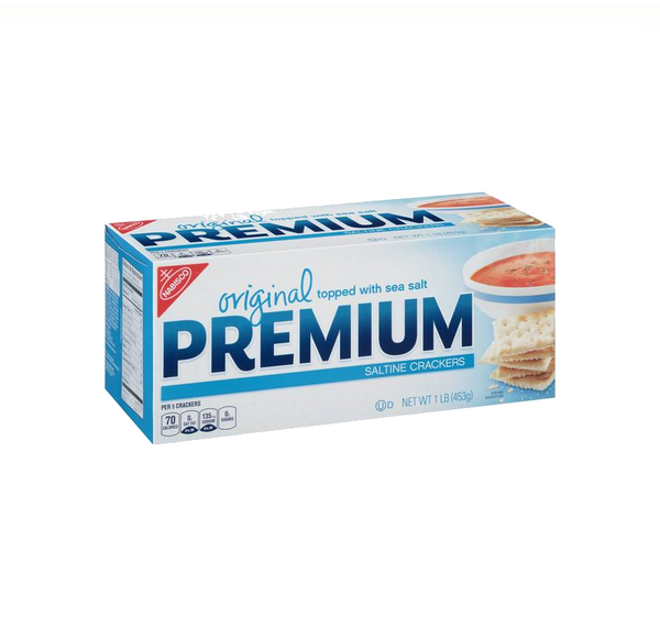 PREMIUM CRACKERS1LB BOX