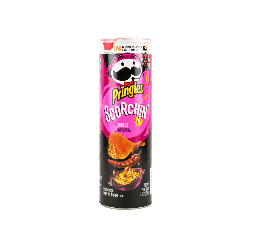 PRINGLES LG SCORCHIN BBQ