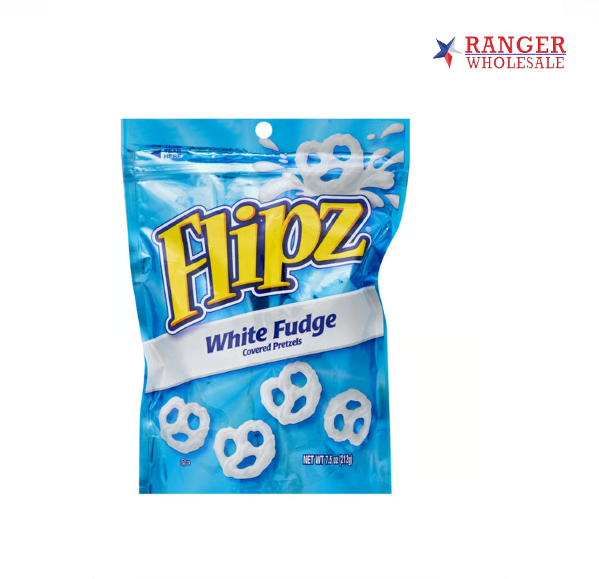 PRTZL FLIPZ WHITE FUDGE 7.5OZ