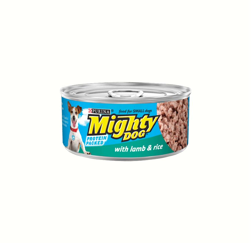 PURINA MIGHTY dog food 5.5oz