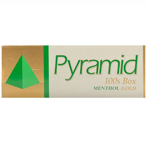 PYRAMID MENTHOL GOLD 100BOX