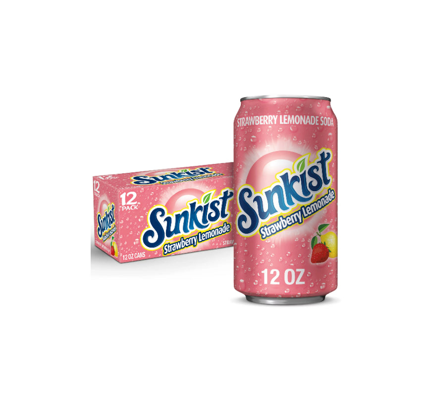 SUNKIST 12PK/2CT ST LEMONADE