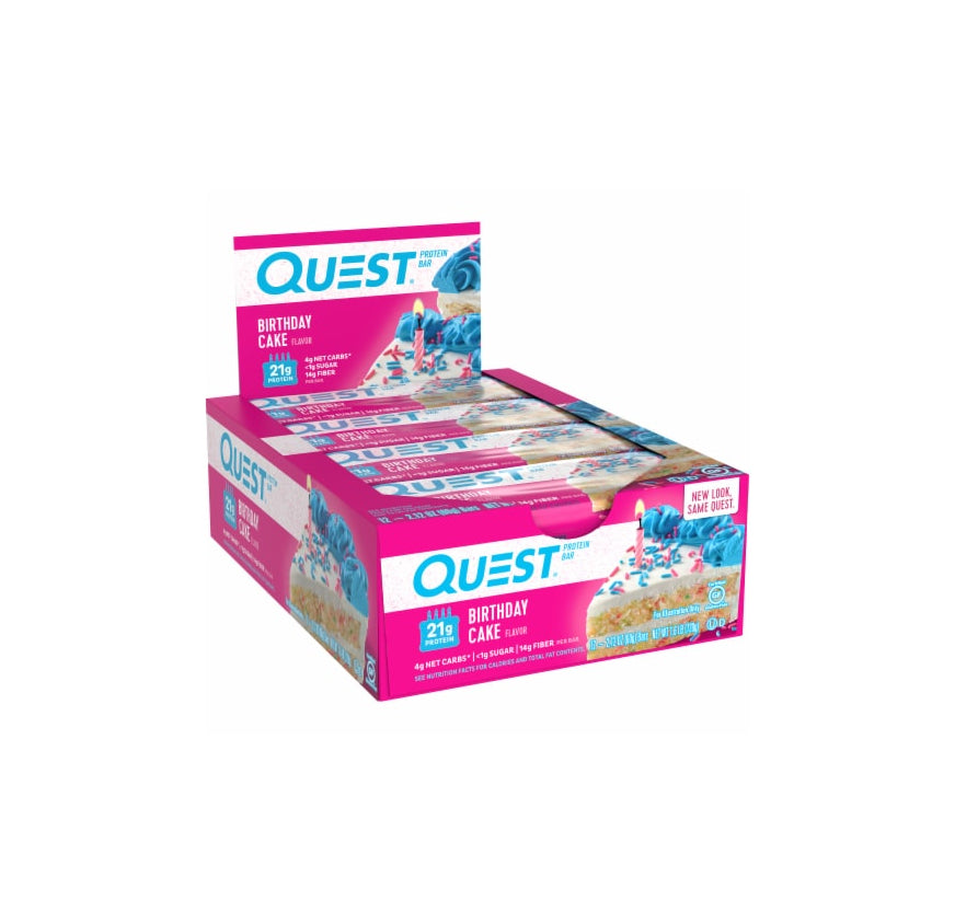 QUEST BIRTHDAY CAKE 2.12oz12CT