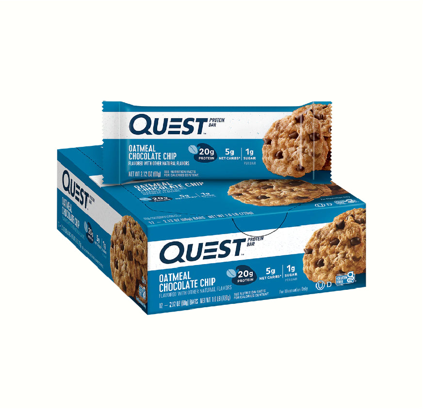 QUEST OATMEAL CHO 2.12oz12CT
