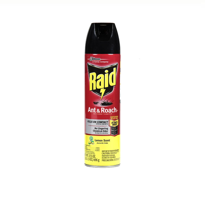 RAID- ANT&ROACH LEMON 17.5 OZ