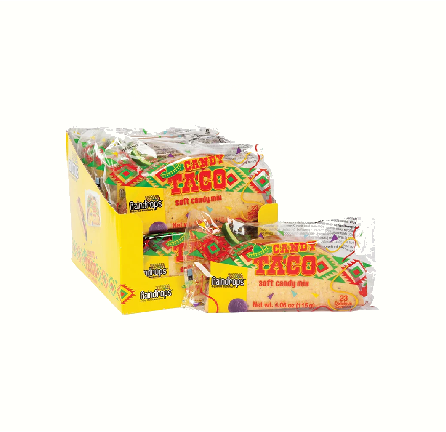 RAINDROPS GUMMY TACO 14/4.O6OZ