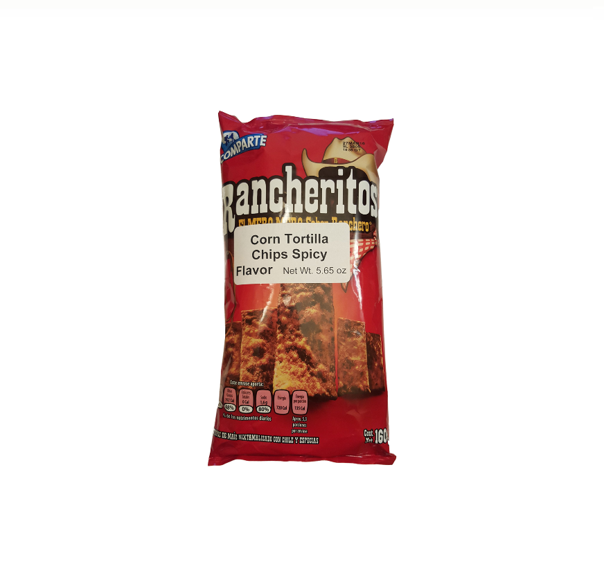 SABRITAS RANCHERITOS CHIP 145G