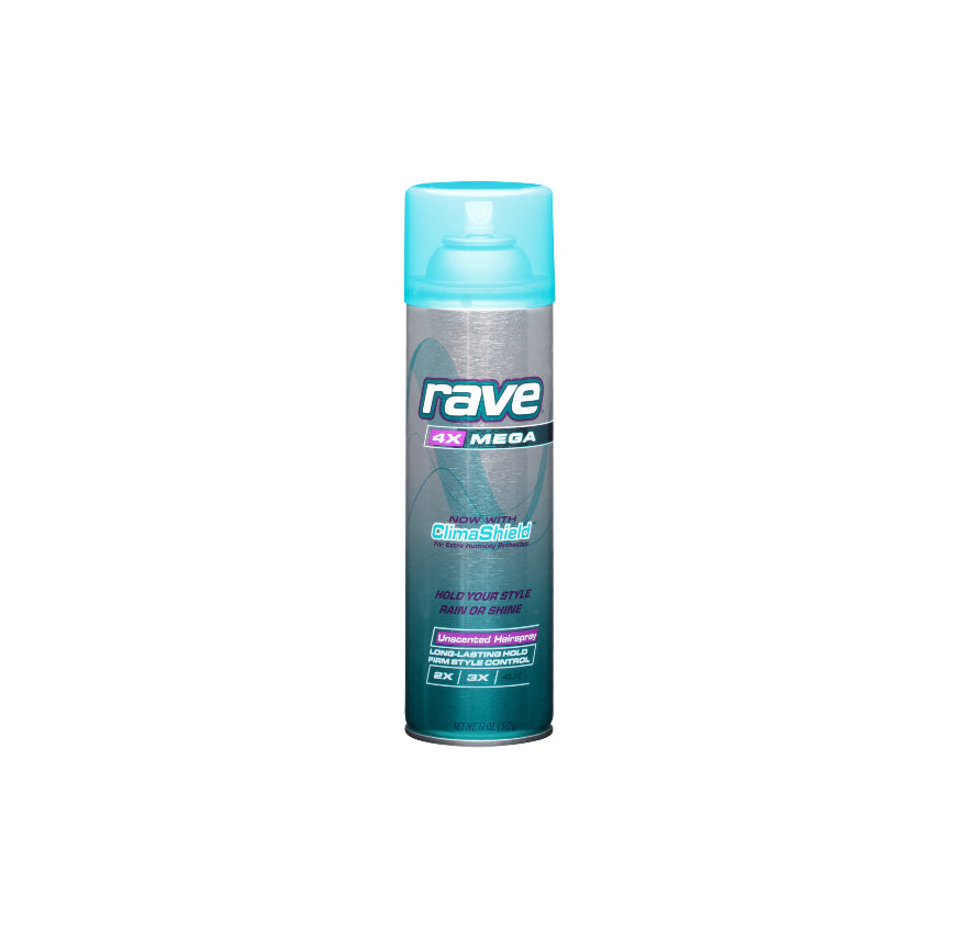 RAVE HAIR SPRAY MEGA UNSCENTED