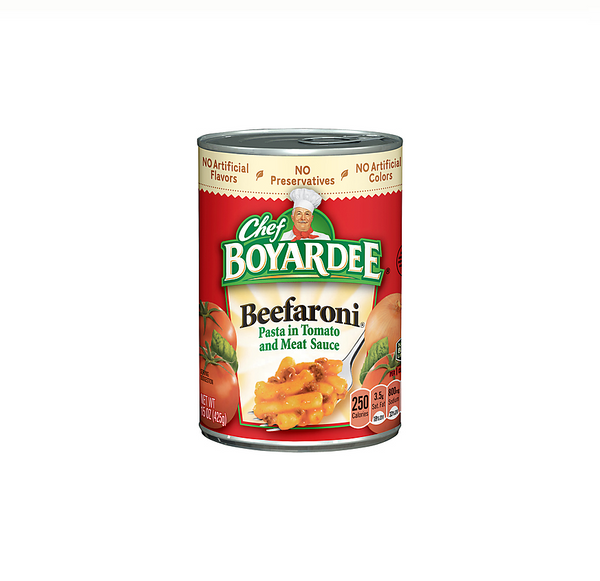 RAVIOLI CAN SINGLE- BEEFARONI