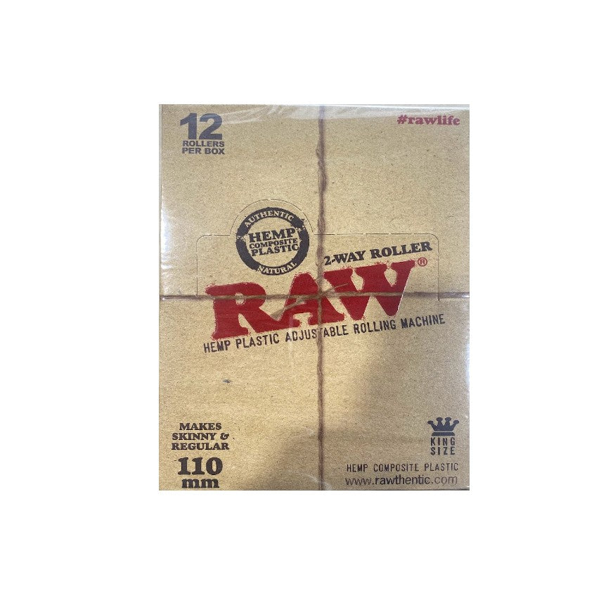 RAW  hemp AP ROLLER 110MM 12CT
