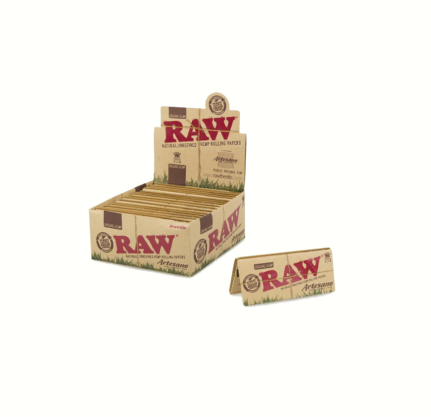 RAW CLAS  ARTESANO K SLIM 15CT