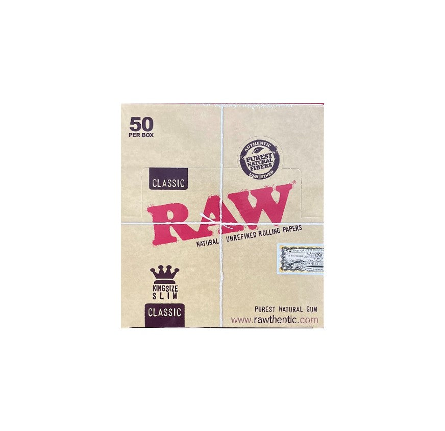 RAW CLASSIC KING SLIM 50CT